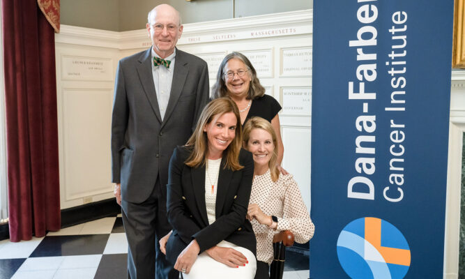 Dana-Farber Cancer Institute receives a grant from the Richard K. Lubin Family Foundation to establish the Lubin Family Foundation Scholar Awards