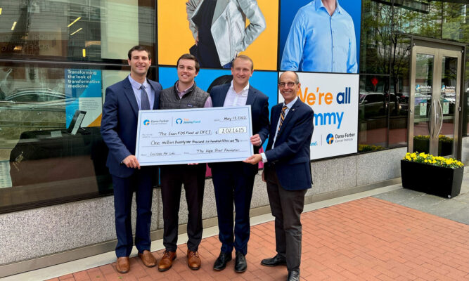 Hope Street Foundation and lacrosse community stick together in supporting liposarcoma research.