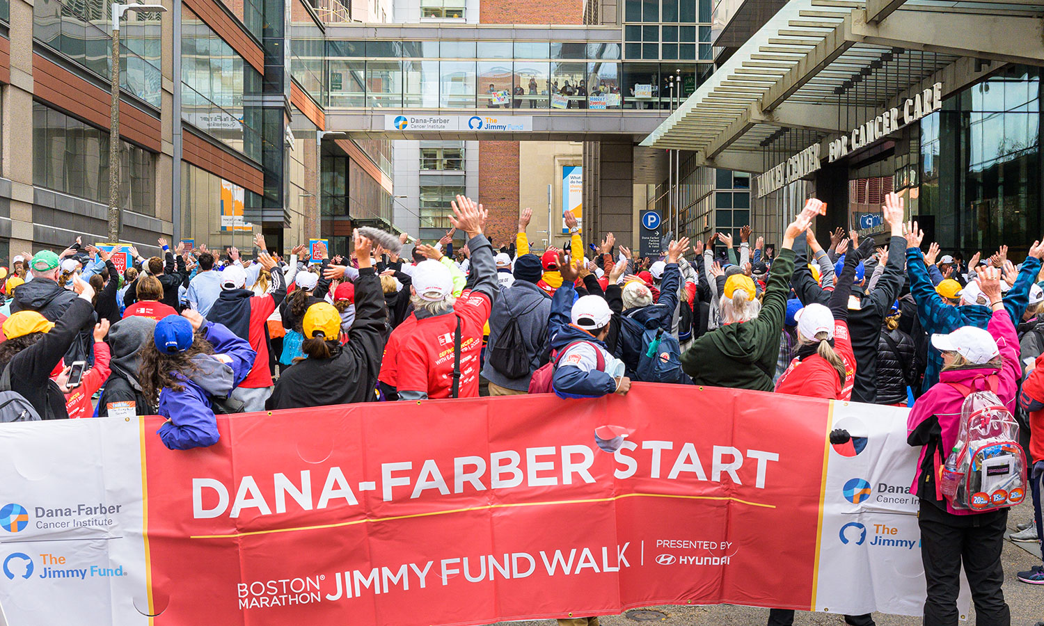Back on course with the Boston Marathon® Jimmy Fund Walk. The Dana
